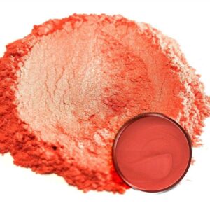 Orange Red Mica Powder (Colourant)