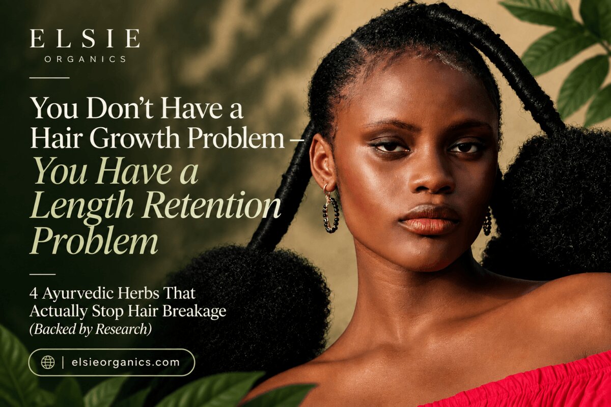 You are currently viewing Why Your Hair Isn’t Getting Longer: 4 Ayurvedic Herbs for Hair Growth & Length Retention